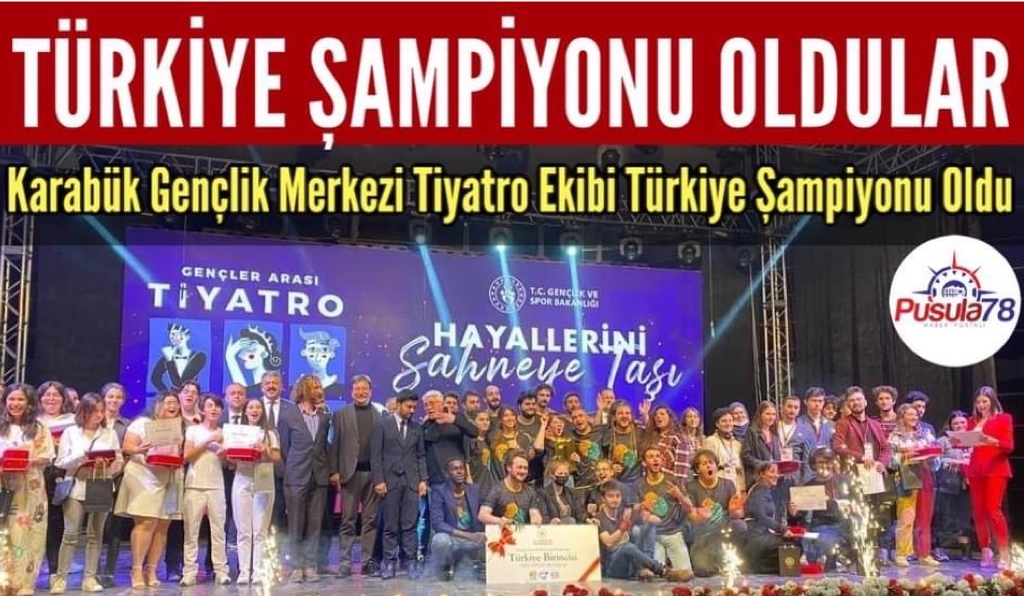 TÜRKİYE ŞAMPİYONU OLDULAR
