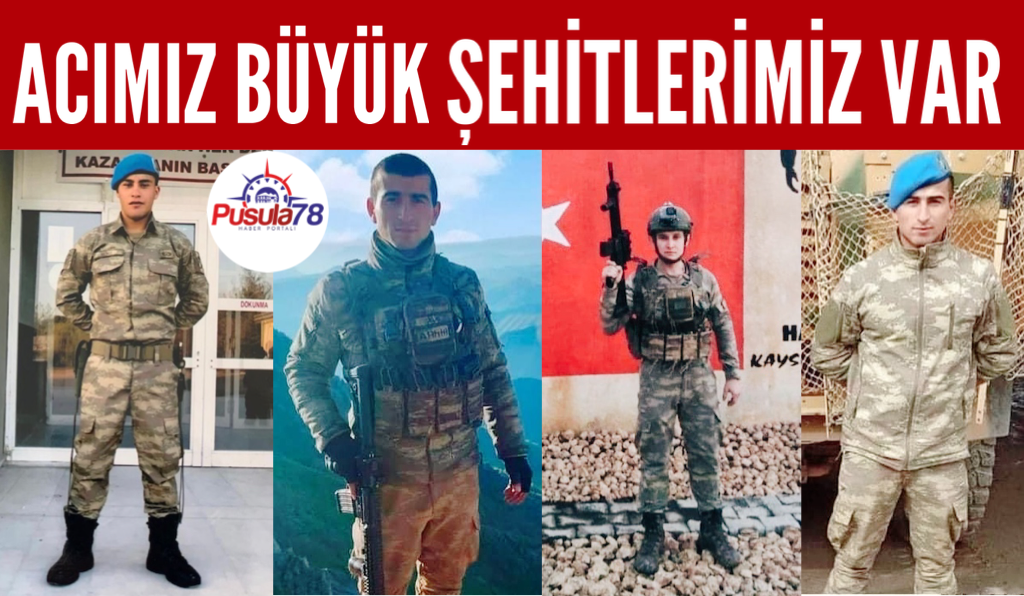 Acımız Büyük Şehitlerimiz Var