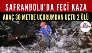 Safranbolu’da Feci Kaza 2 Ölü
