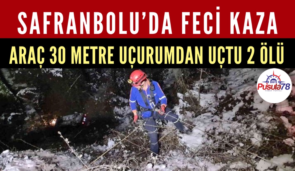 Safranbolu’da Feci Kaza 2 Ölü