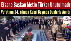 Efsane Başkan Metin Türker Unutulmadı