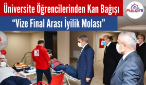 Üniversite Öğrencilerinden Kan Bağışı