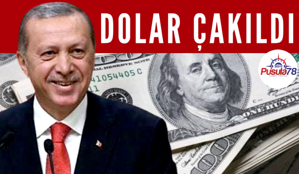 DOLAR ÇAKILDI