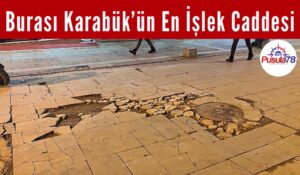 Burası Karabük’ün En İşlek Caddesi !