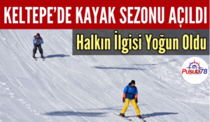 Keltepe’de Kayak Sezonu Açıldı