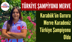 Türkiye Şampiyonu Merve