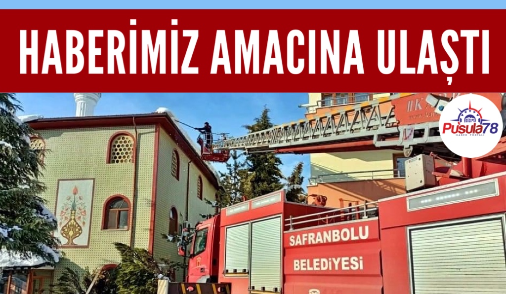 Haberimiz Amacına Ulaştı