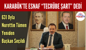 Karabük’te Esnaf “Tecrübe Şart” Dedi