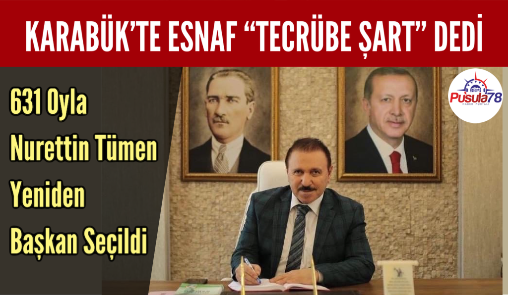 Karabük’te Esnaf “Tecrübe Şart” Dedi