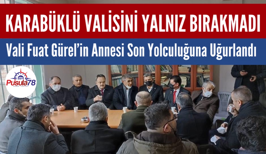 Karabüklü Valisini Yalnız Bırakmadı