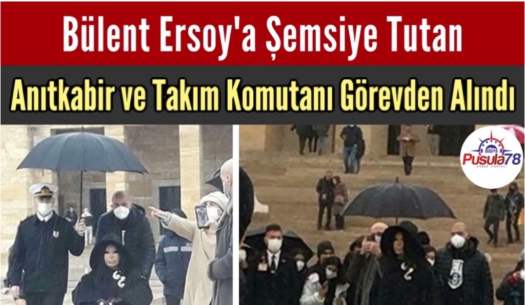 Anıtkabir Komutanı ve Takım Komutanı Görevden Alındı