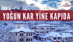 Karabük İçin Yoğun Kar Yağışı Uyarısı