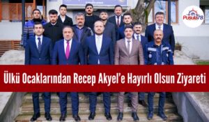Ülkü Ocaklarından Recep Akyel’e Hayırlı Olsun Ziyareti