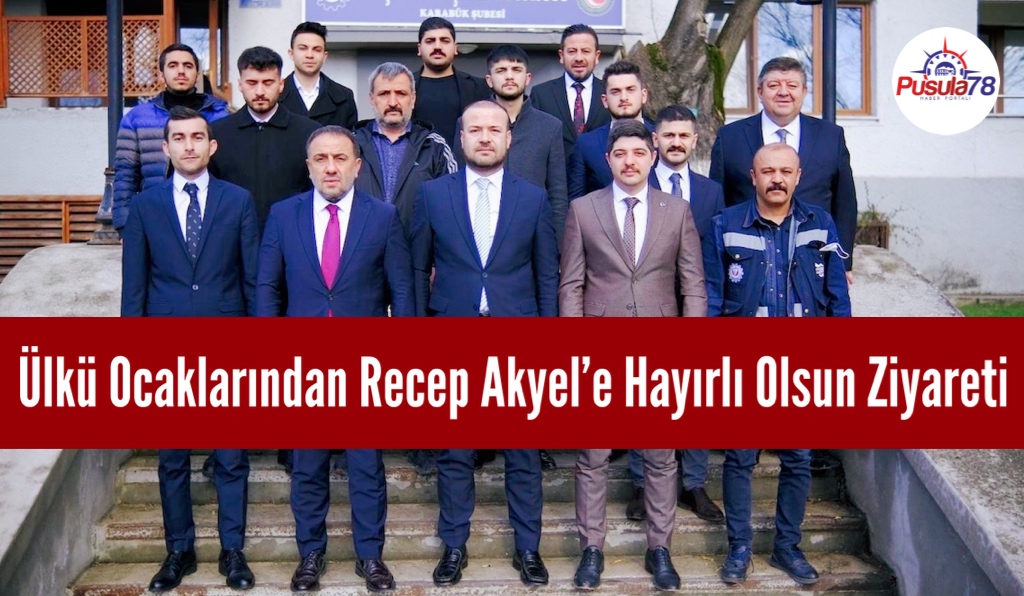 Ülkü Ocaklarından Recep Akyel’e Hayırlı Olsun Ziyareti