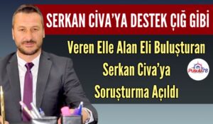 Eskipazarlı Serkan Civa’ya Destek Çığ Gibi