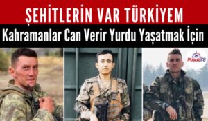 ŞEHİTLERİN VAR TÜRKİYEM