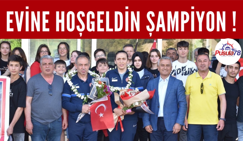 Şampiyon Elif Güneri’yi Karabük’ün Gençleri Karşıladı