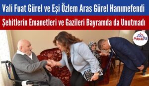 Gürel Çifti Şehit Aileleri ve Gazilere Bayram Ziyareti Yaptı