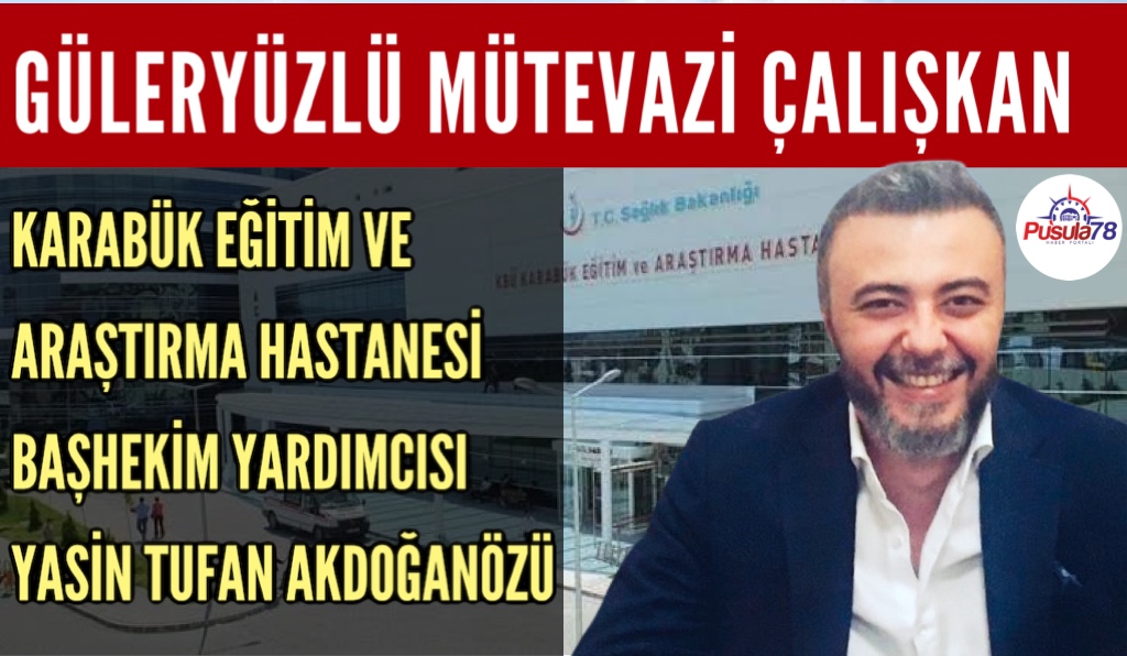KEAH Yeni Başhekim  Yardımcısı Yasin Tufan Akdoğanözü Oldu