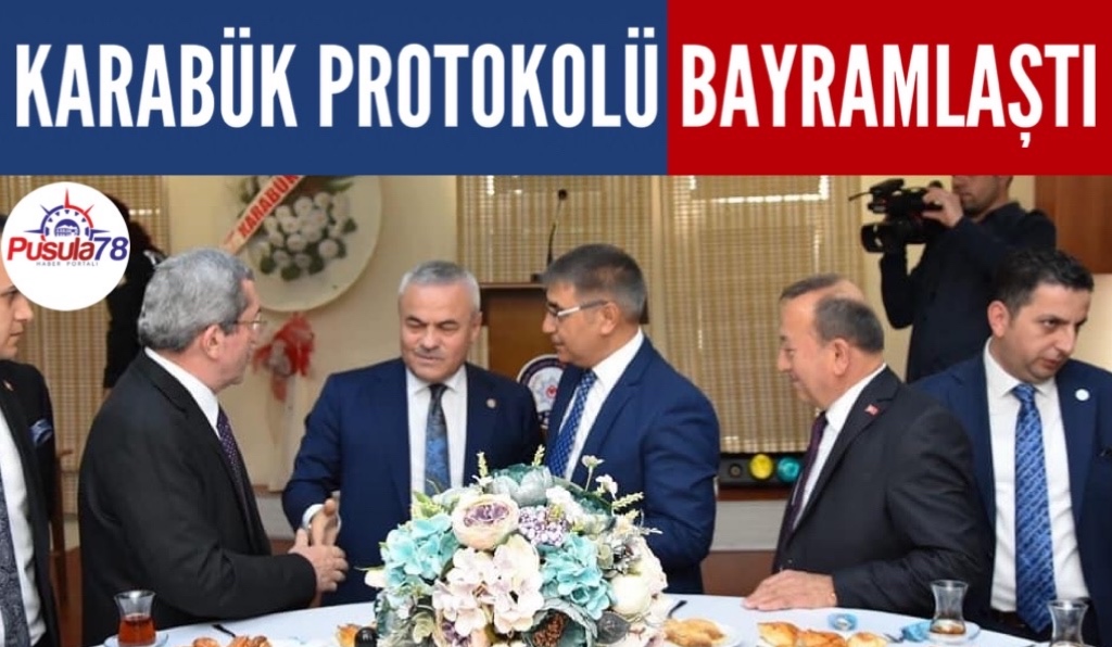Karabük Protokolü Bayramlaştı