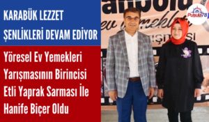 Karabük Lezzet Şenlikleri Kapsamında Yöresel Ev Yemekleri Yarışması Düzenlendi