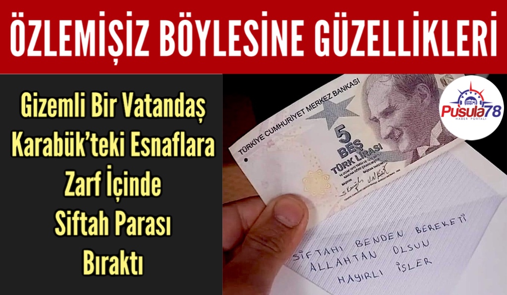 Siftah Benden Bereketi Allah’tan Olsun