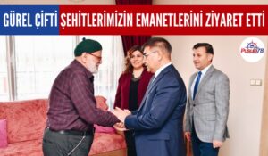 Gürel Çifti Şehitlerimizin Emanetlerini Ziyaret Etti