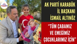 BAŞKAN ALTINÖZ “TÜM ÇABAMIZ VE EMEĞİMİZ ÇOCUKLARIMIZ İÇİN”
