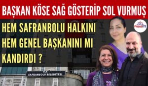 BAŞKAN KÖSE SAĞ GÖSTERİP SOL VURMUŞ !