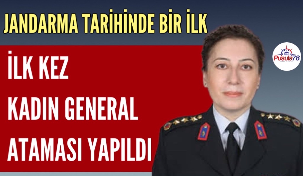İŞTE İLK KADIN GENERALİMİZ