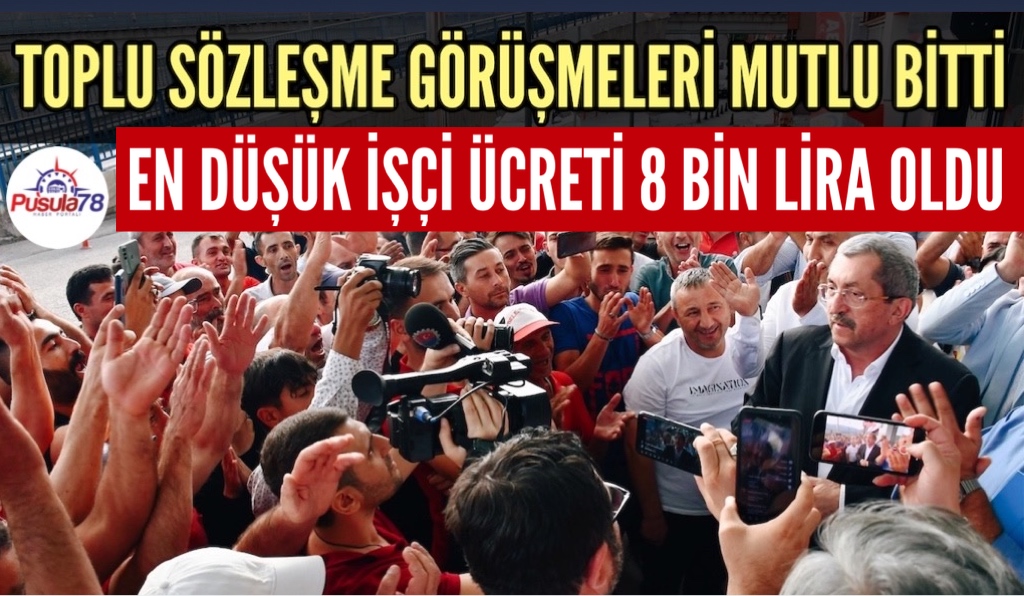 KARABÜK BELEDİYESİ’NDE EN DÜŞÜK İŞÇİ ÜCRETİ 8 BİN LİRA OLDU