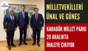 KARABÜK MİLLET BAHÇESİ 20 ARALIKTA İHALEYE ÇIKIYOR