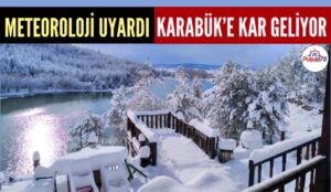 METEOROLOJİ SARI KODLA UYARDI KAR GELİYOR