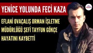 YENİCE YOLUNDA FECİ KAZA