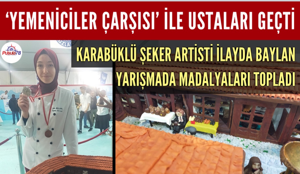KARABÜKLÜ İLAYDA BAYLAN’DAN BÜYÜK BAŞARI