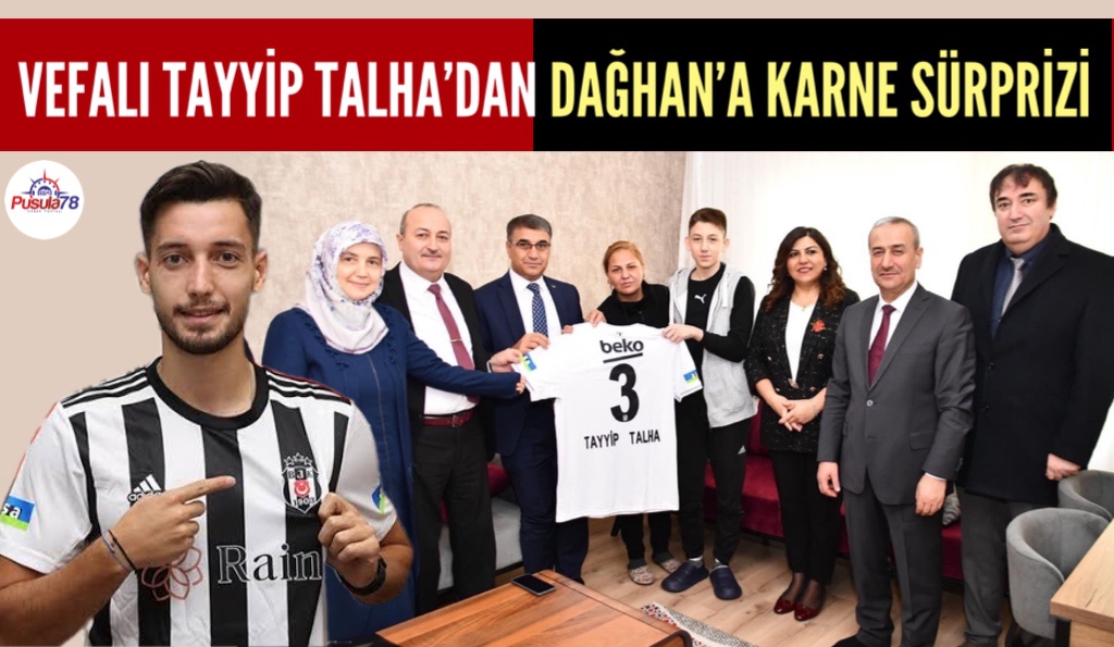 VEFALI TAYYİP’TEN DAĞHAN’A KARNE SÜRPRİZİ