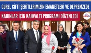 GÜREL ÇİFTİNDEN ANLAMLI PROGRAM