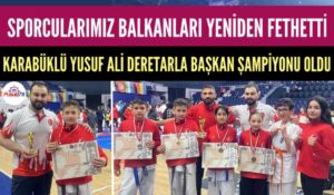 SPORCULARIMIZ BALKANLARI YENİDEN FETHETTİ