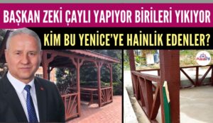 BAŞKAN ÇAYLI FENA PATLADI “YAZIKLAR OLSUN”