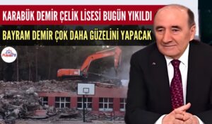 HAYIRSEVER İŞ İNSANI BAYRAM DEMİR KARABÜK D.Ç. LİSESİNİN YAPIMINI ÜSTLENDİ