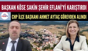 BAŞKAN ELİF KÖSE SAKİN ŞEHİR EFLANİ’Yİ KARIŞTIRDI