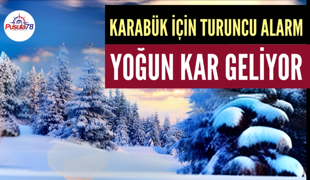 YOĞUN KAR GELİYOR