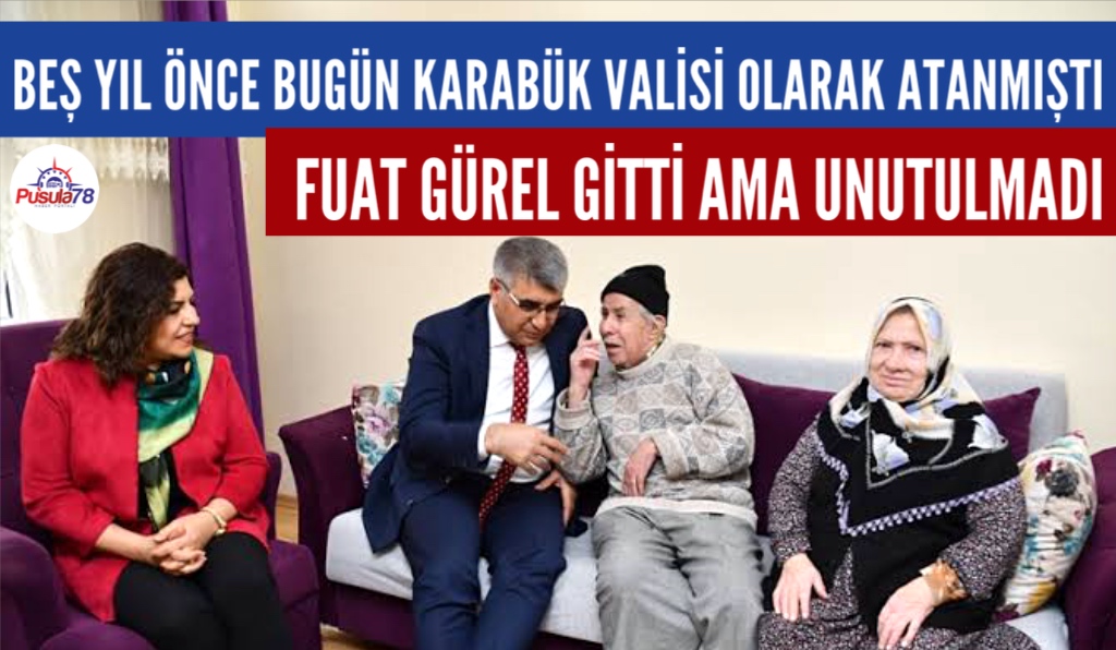 KARABÜK’TEN FUAT GÜREL GEÇTİ