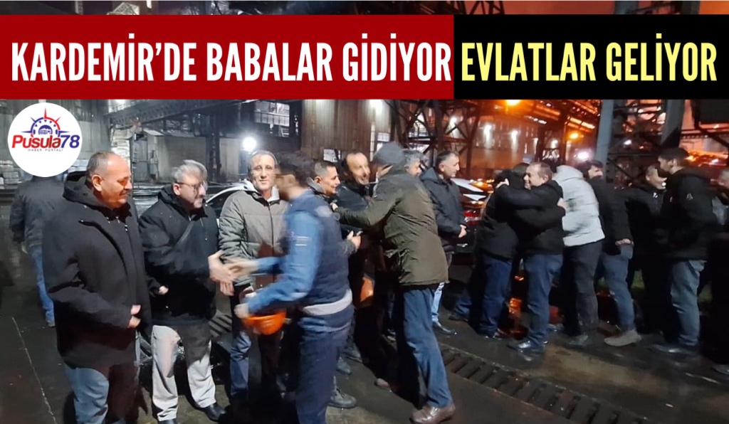 KARDEMİR’DE DEVİR TESLİM BAŞLADI