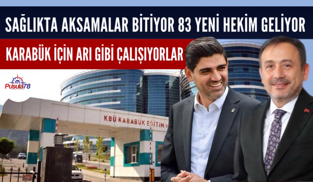KARABÜK İÇİN ARI GİBİ ÇALIŞIYORLAR