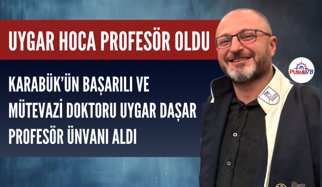UYGAR HOCA PROFESÖR OLDU