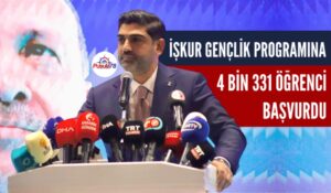 İŞKUR GENÇLİK PROGRAMINA KATILIM YOĞUN OLDU