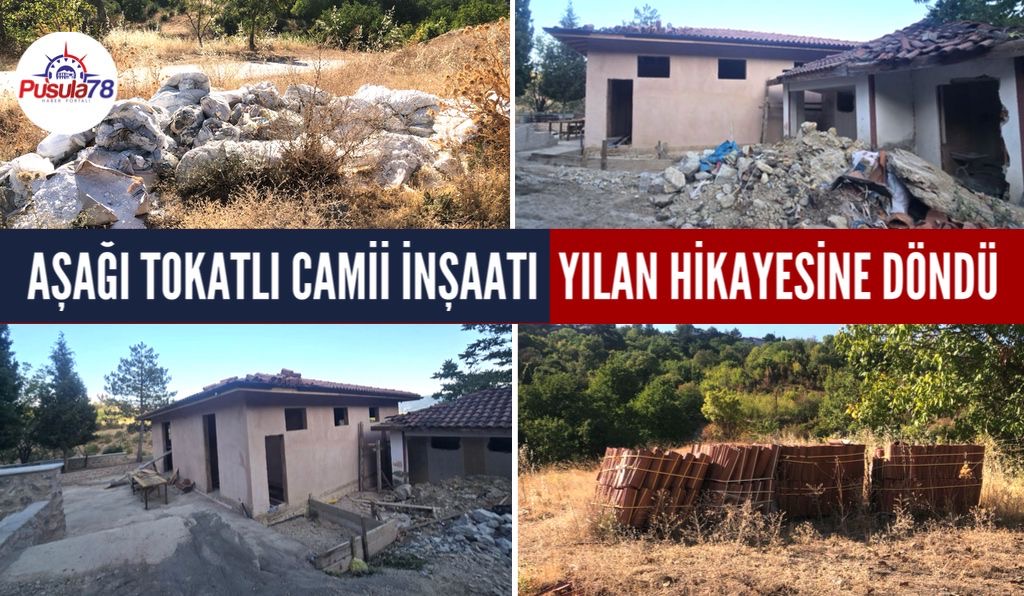 AŞAĞI TOKATLI CAMİİ İNŞAATI YILAN HİKAYESİNE DÖNDÜ