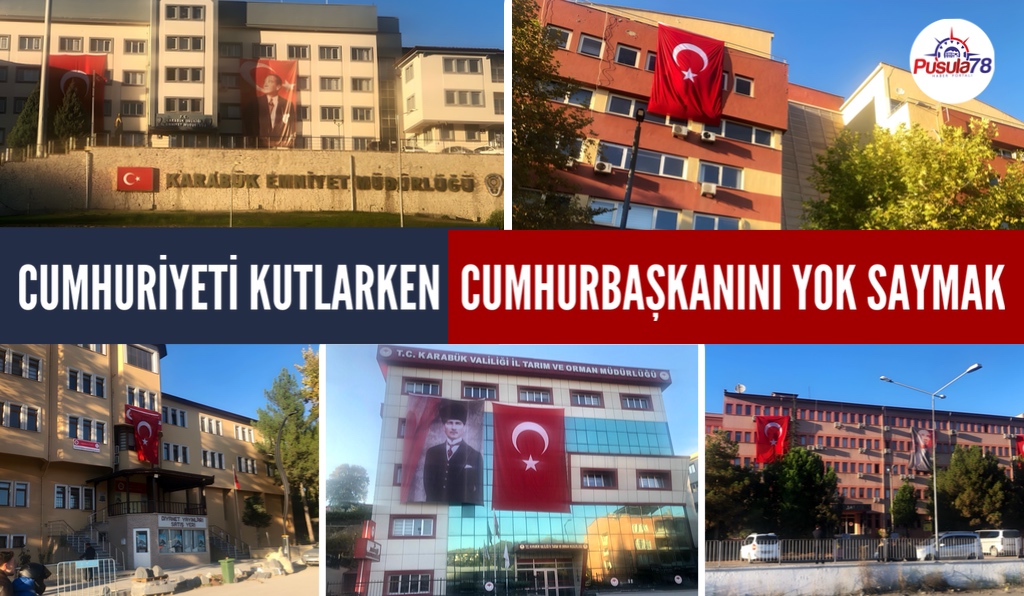 CUMHURİYETİ KUTLARKEN CUMHURBAŞKANINI YOK SAYMAK