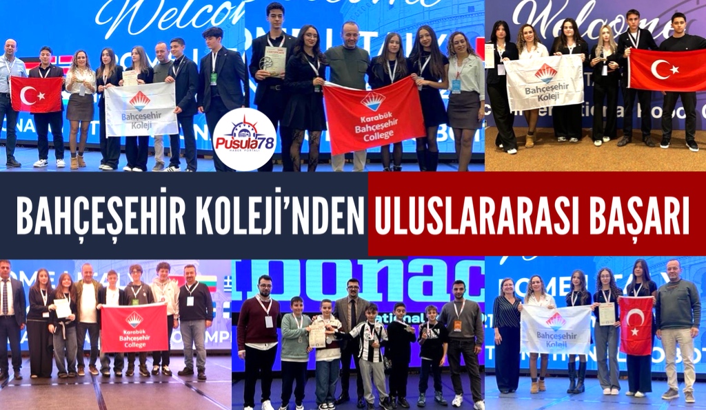 BAHÇEŞEHİR KOLEJİ’NDEN ULUSLARARASI BAŞARI